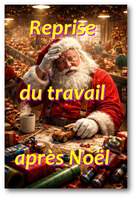 Pour récompenser ceux qui auront pris la peine de reconduire le Père-Noël à son usine près de Beauvais après son escapade annuelle...